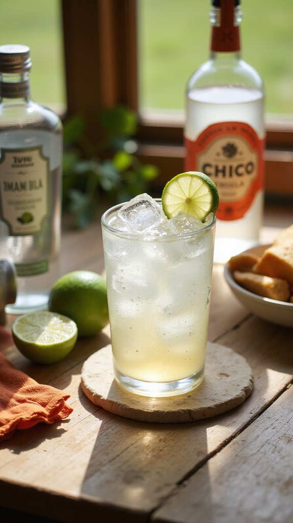 simple low sugar tequila cocktail