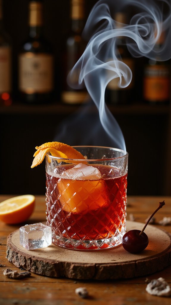 smoky bold mezcal cocktail