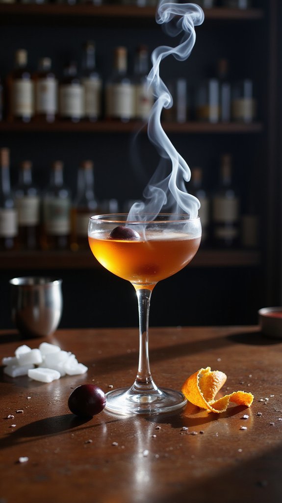 smoky sophistication in cocktails