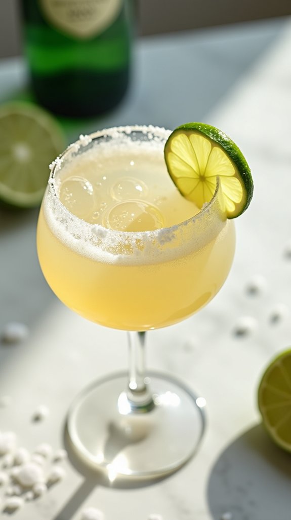 sophisticated bubbly margarita blend