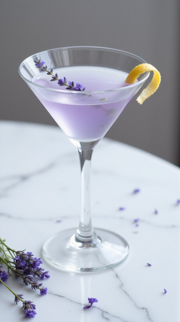 sophisticated floral cocktail experience