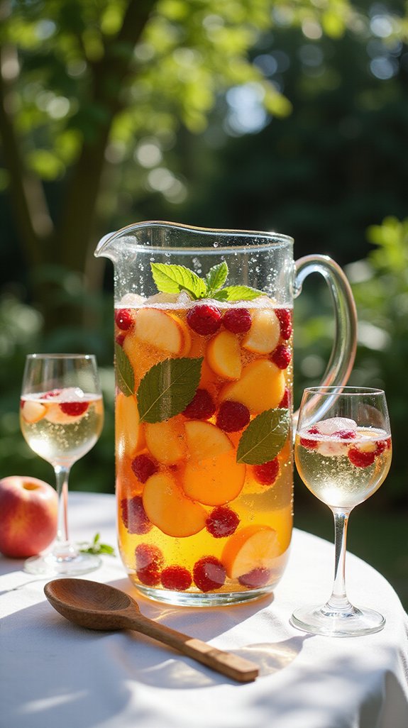 sophisticated fruit infused celebration