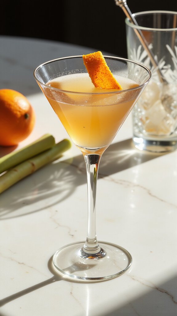 sophisticated non alcoholic martini