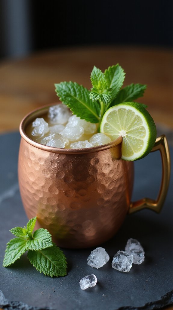 sophisticated non alcoholic mule