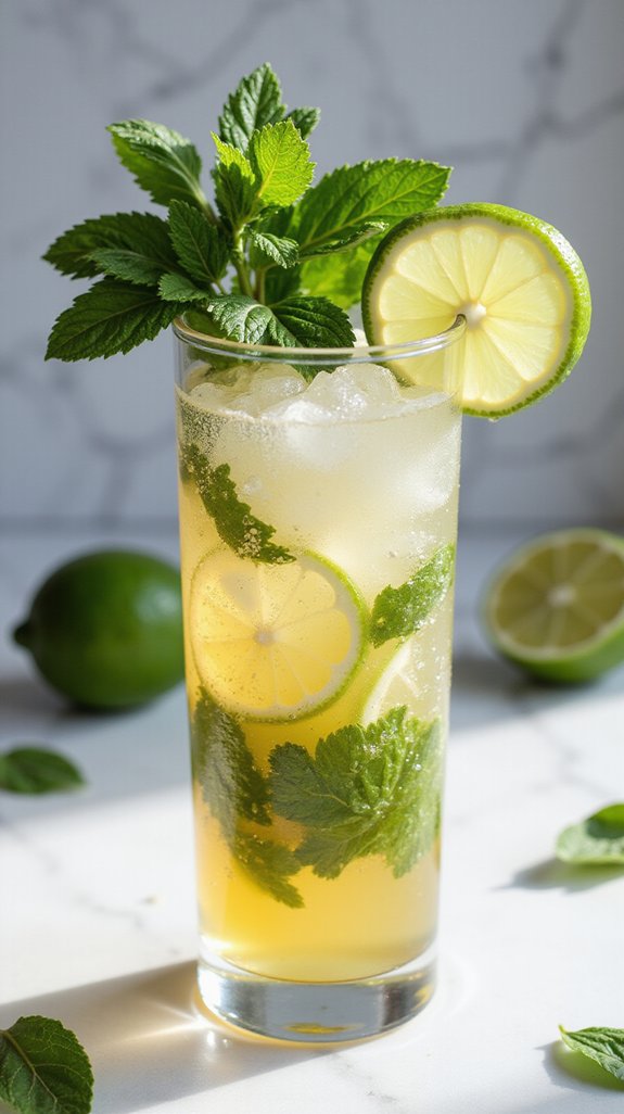sophisticated vanilla citrus mojito