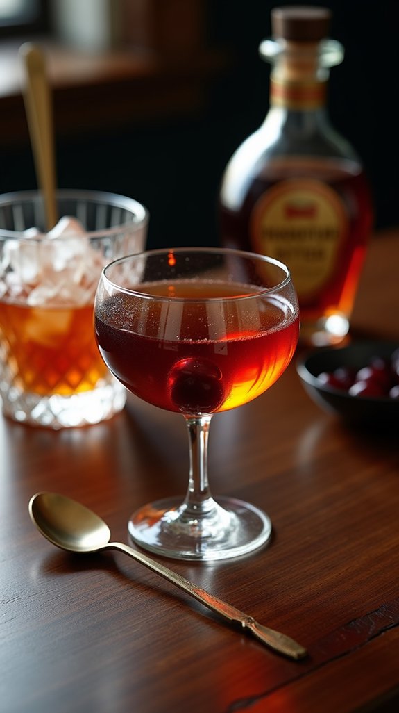 sophisticated whiskey cocktail classic