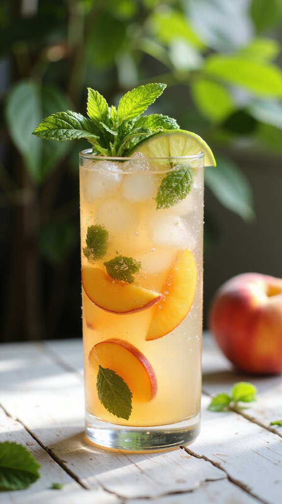 southern peach mojito experience