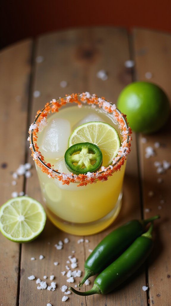 spicy balanced cocktail experience