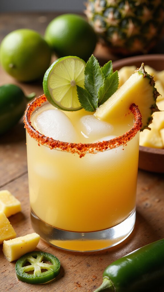 spicy pineapple margarita recipe