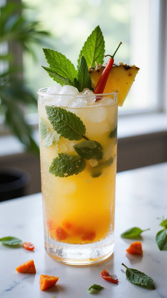 spicy tropical cocktail experience