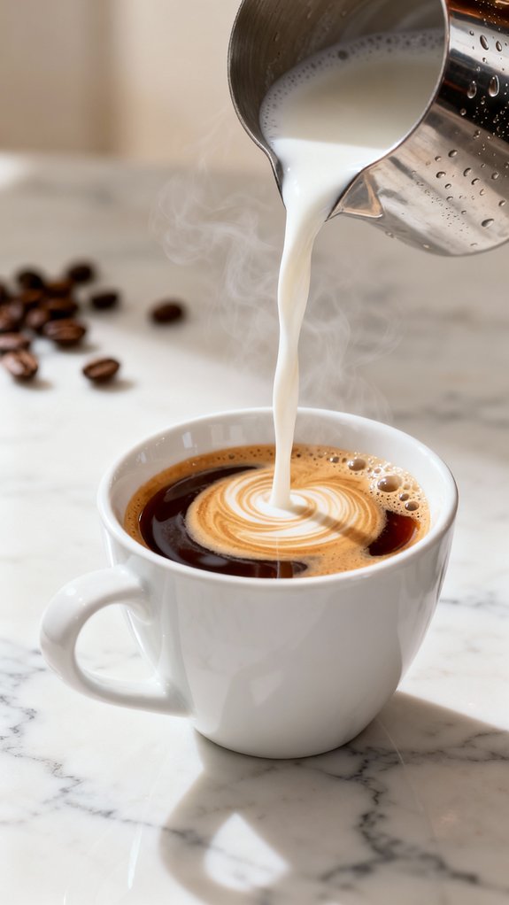 steady pour for latte art