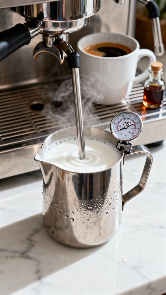 steam milk to perfection