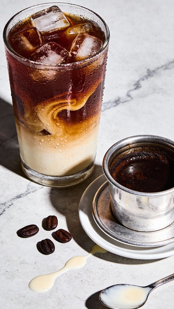 strong sweet chilled beverage