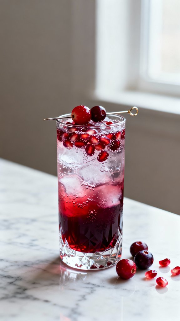 tart sweet mocktail elegance