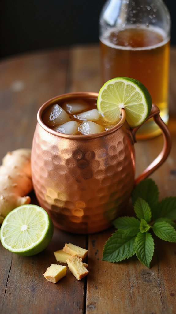 tequila based ginger beer cocktail