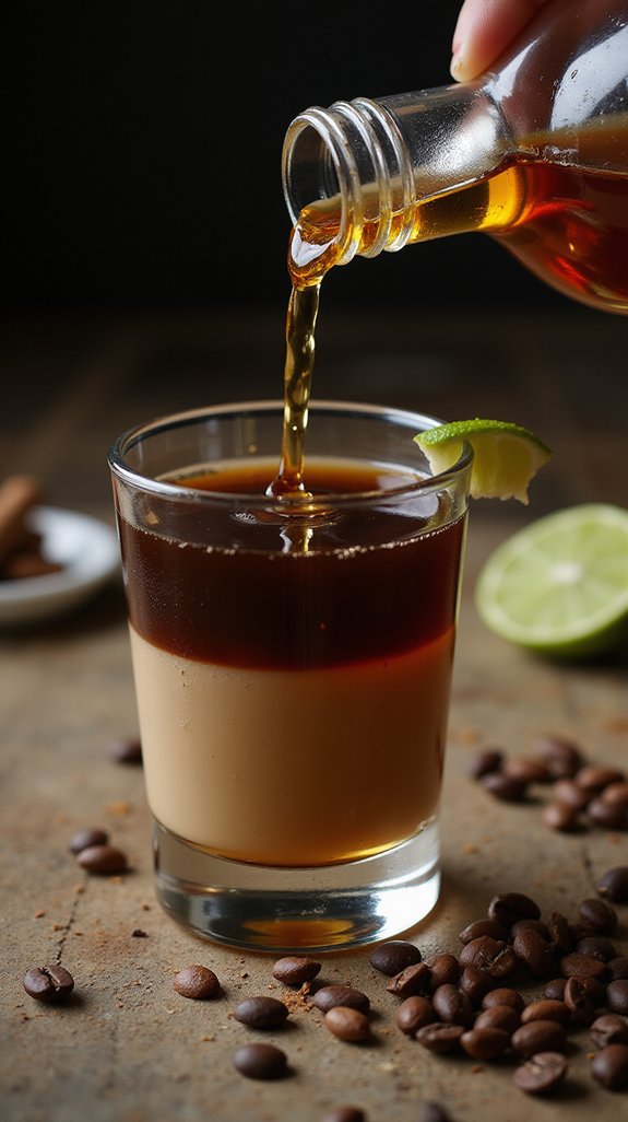 tequila infused coffee shot