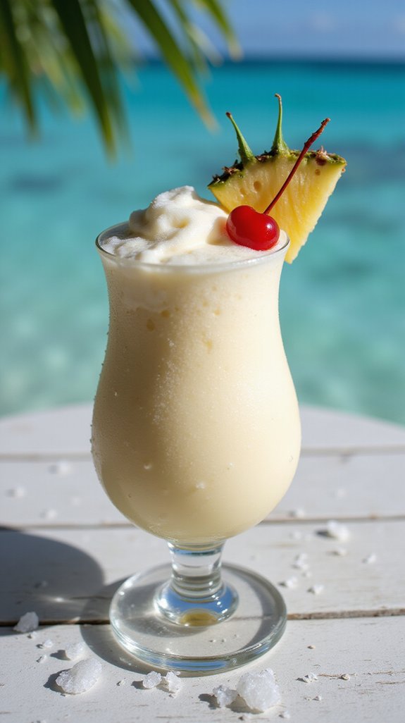 tropical frozen cocktail delight