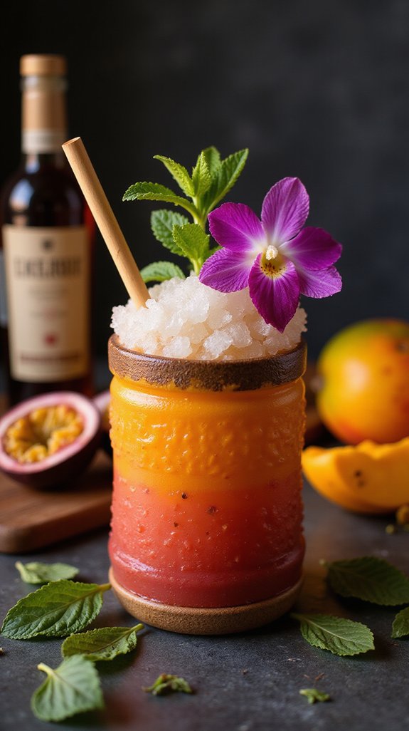 tropical fruit cocktail evolution