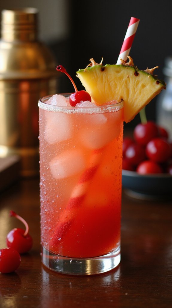 tropical gin cocktail classic