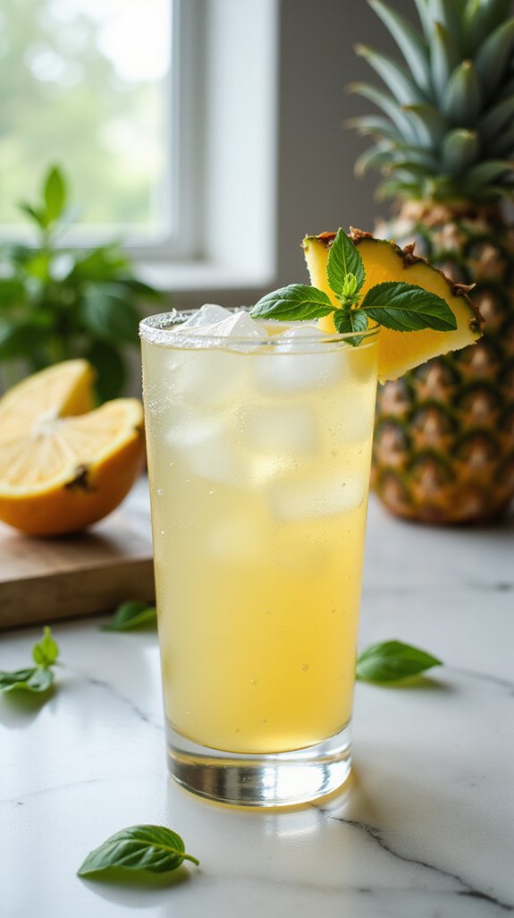 tropical herbaceous cocktail experience