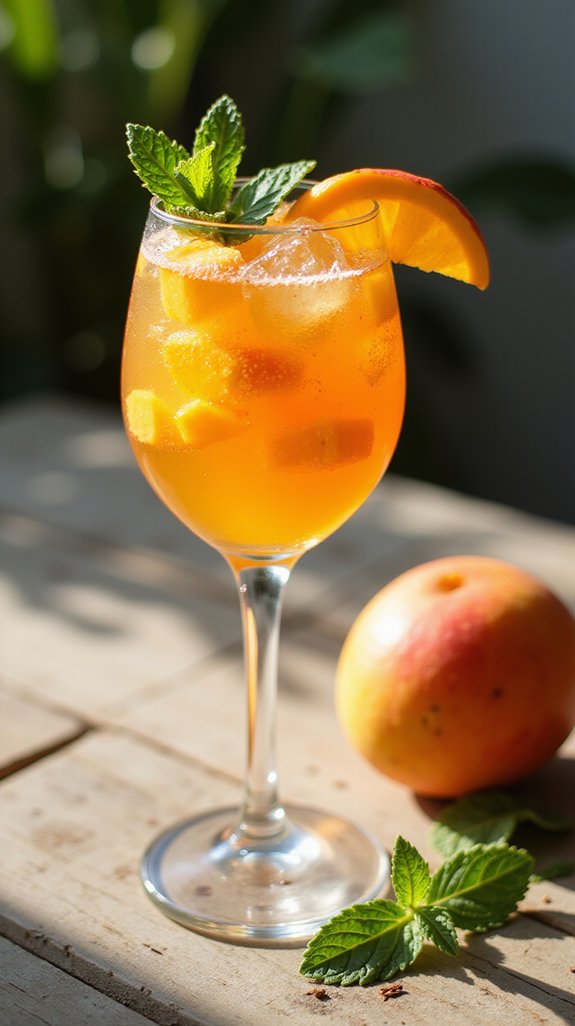 tropical mango spritz indulgence
