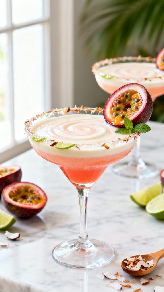 tropical mocktail sophistication achieved