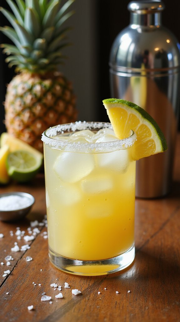 tropical twist on margarita