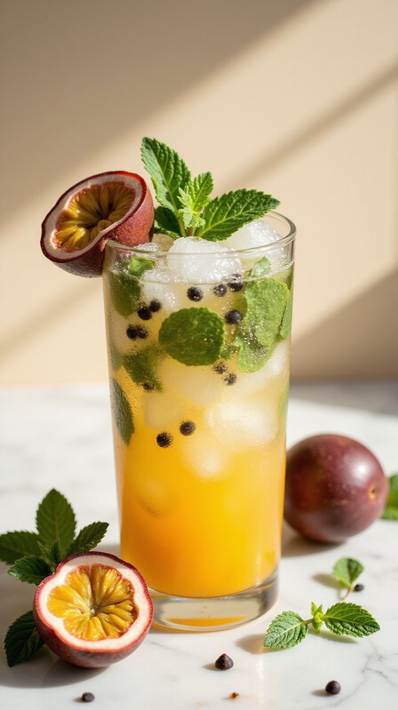 tropical twist on mojito