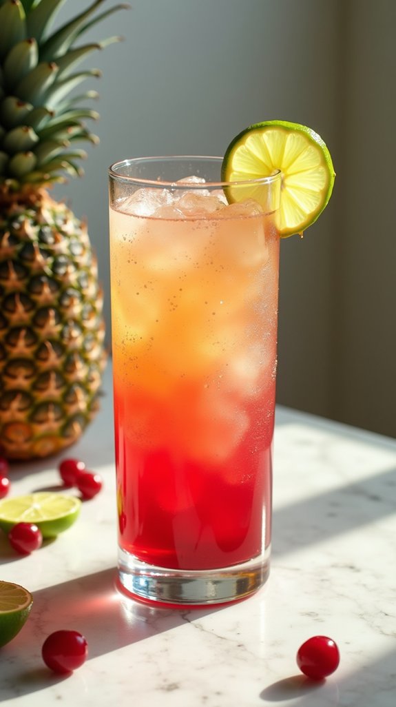 tropical vodka cocktail delight