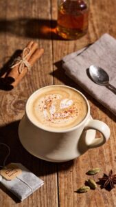 vanilla chai espresso latte