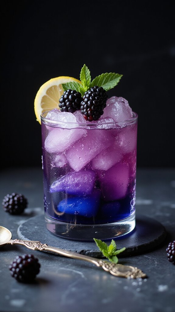 visual elegance in cocktails