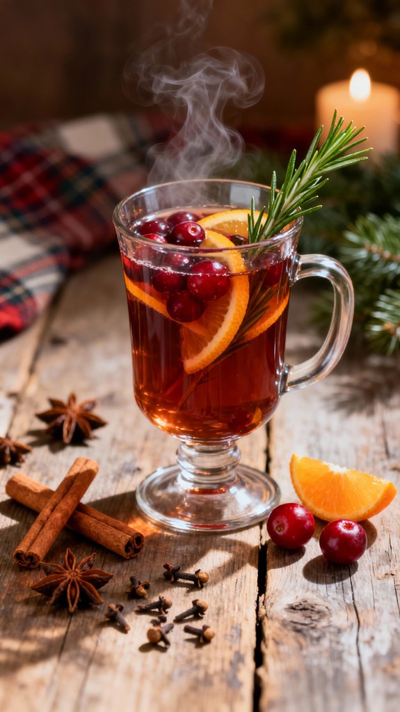 warm spiced apple cider