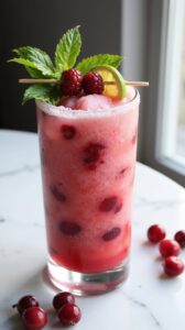 winter cranberry cocktail recipes