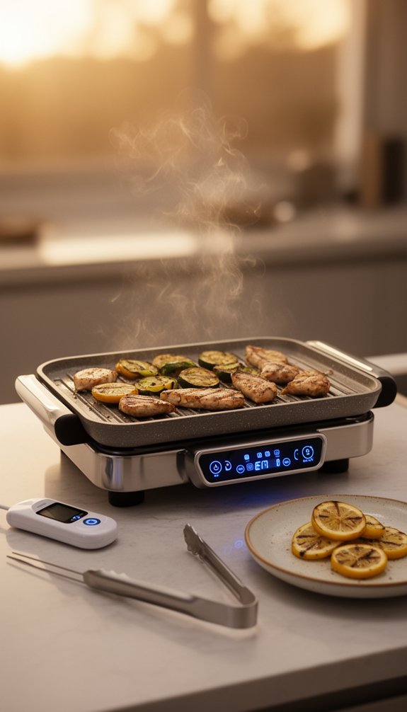 high powered versatile easy cleaning grill