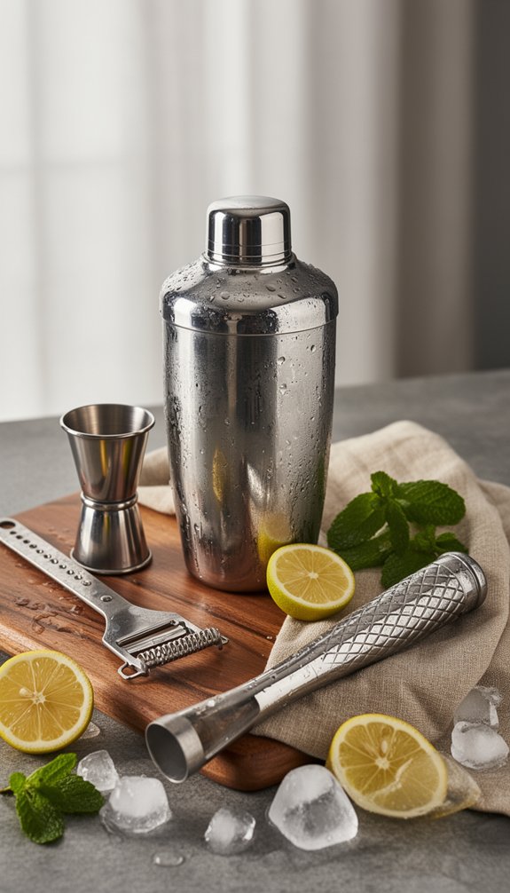 solid stainless steel set