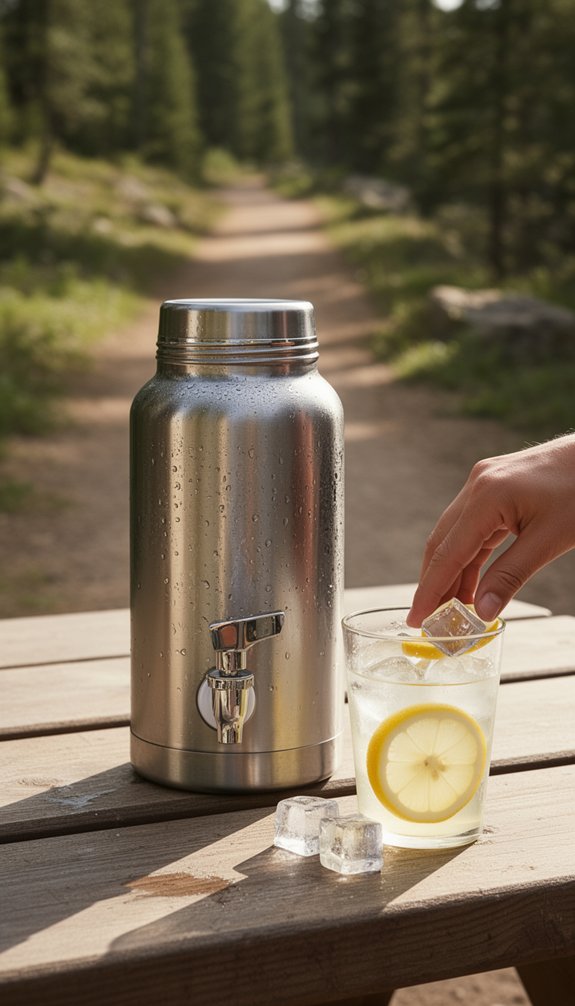 sturdy insulated leakproof drink dispenser