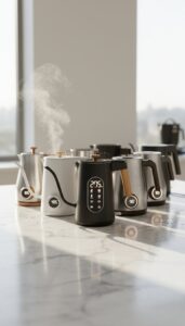 temperature controlled electric kettles