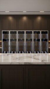 top built in wine refrigerators